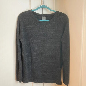 Calia by Carrie Effortless Grey pullover Sweater Sweatshirt